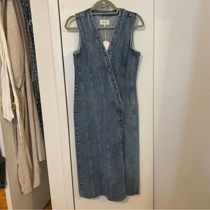 NWT Rails Blue Denim Midi Dress